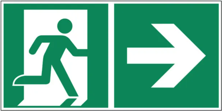 Señal de dirección de salida